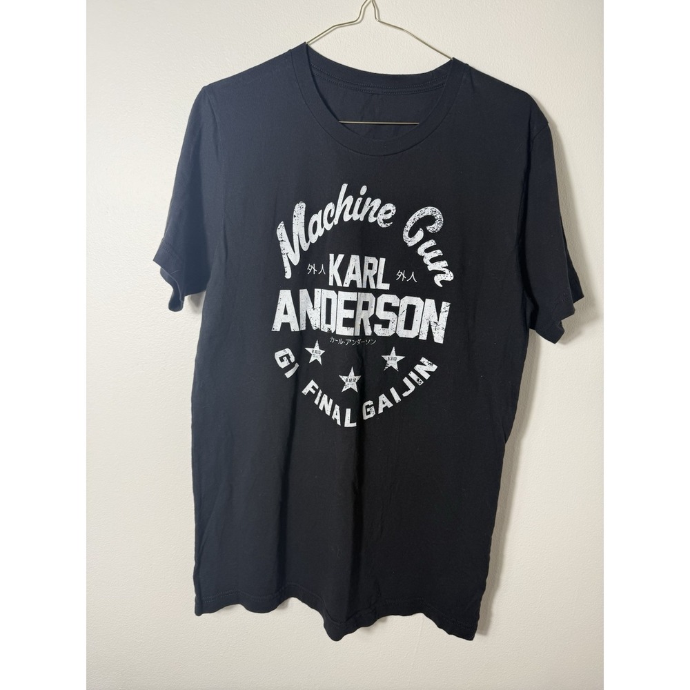 Machine Gun G1 Final‎ Gaijin Karl Anderson Shirt L Rare WWE AEW